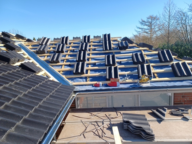 nyt tag tagrenovering Støvring